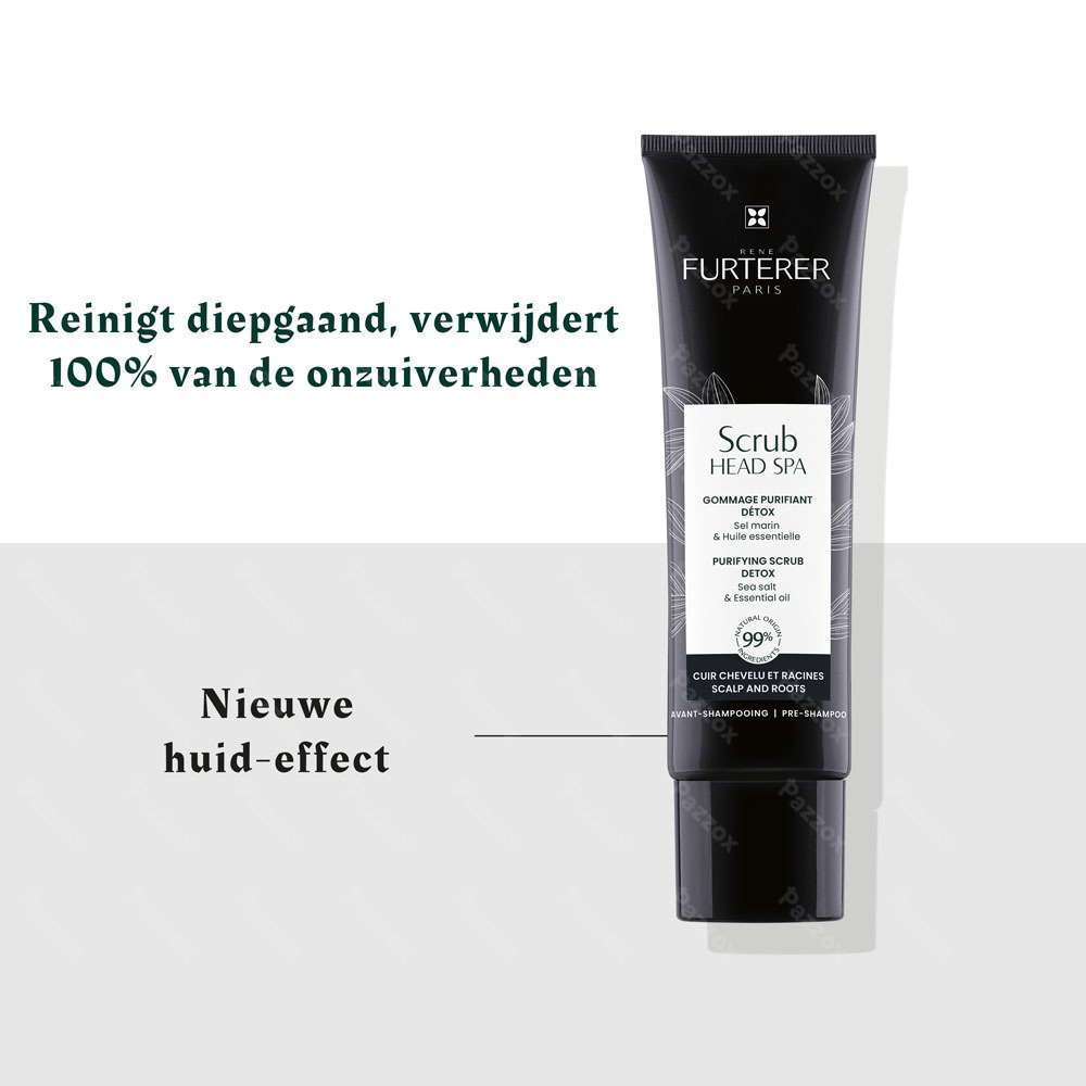 Furterer Head Spa Zuiverende Detox Scrub 150ml