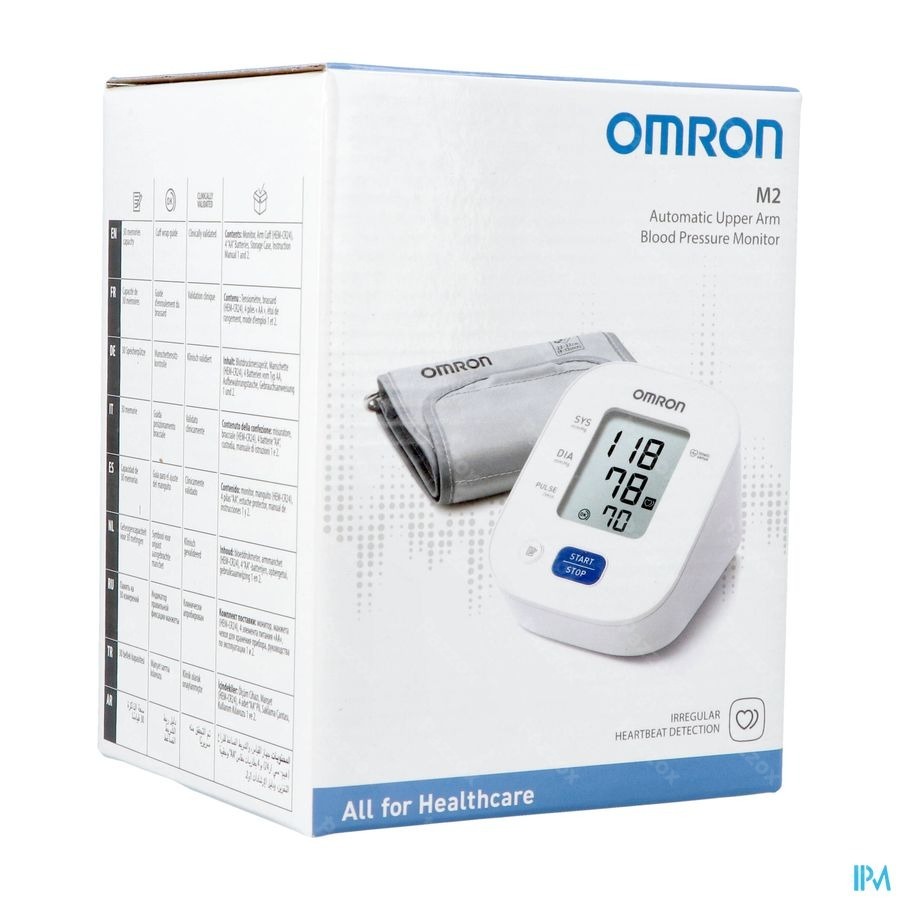 Omron M2 Automat. Bovenarmbloeddrukmeter Hem7143