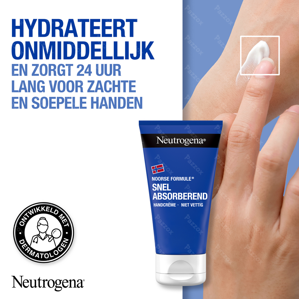 Neutrogena Snel Absorberende Handcrème 75ml