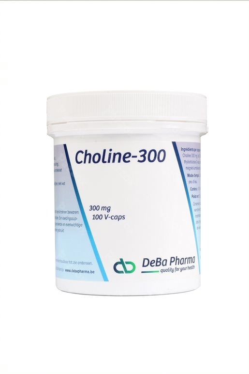 Choline-300 100 Plantaardige Capsules