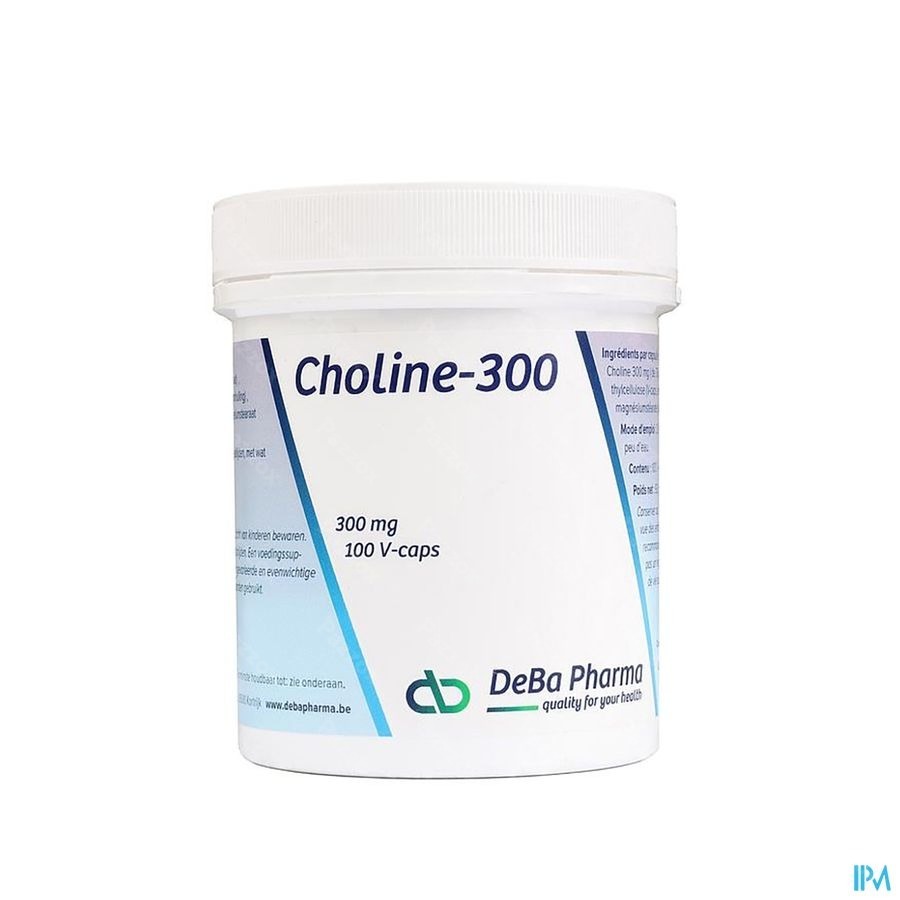 Choline-300 100 Plantaardige Capsules