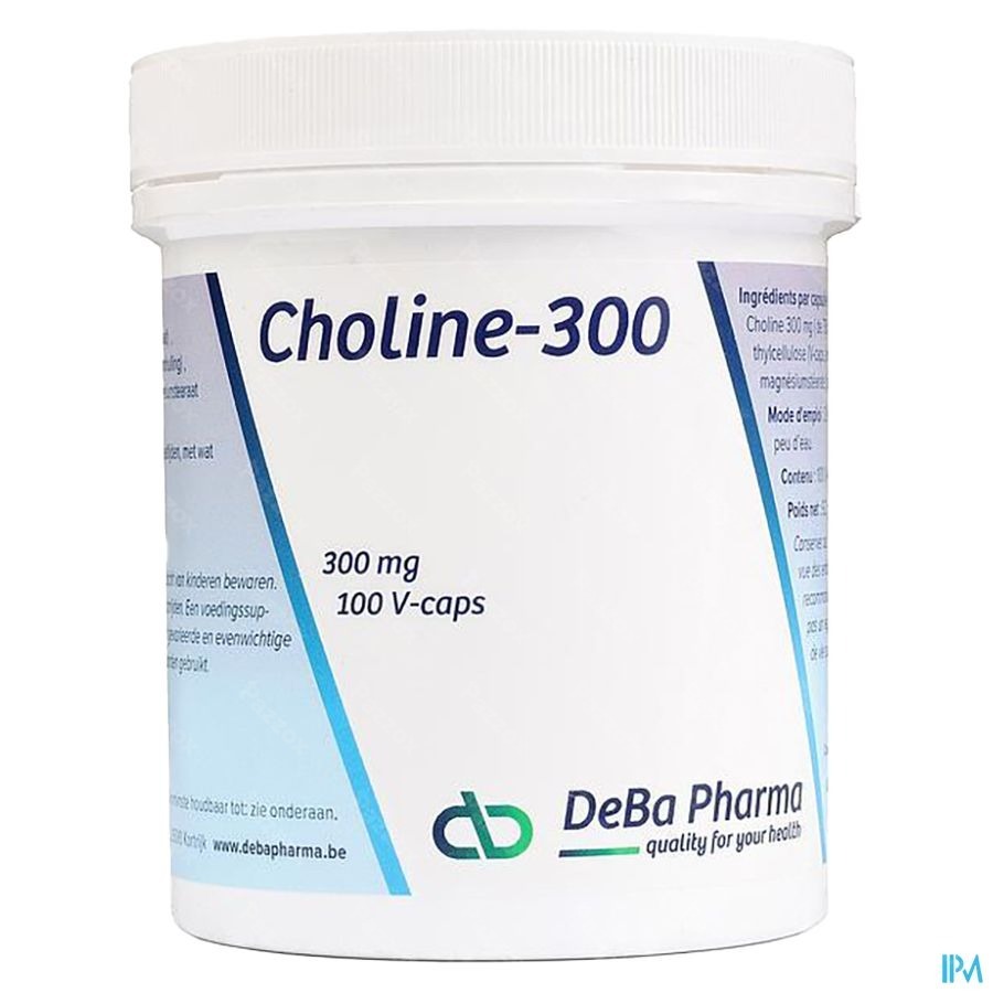 Choline-300 100 Plantaardige Capsules