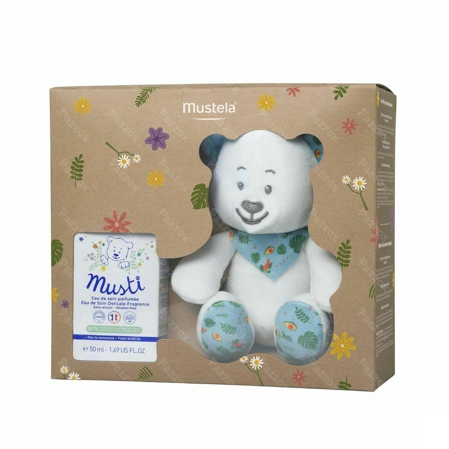 Mustela Musti Geparfumeerd Verzorgingswater Geschenkpakket 50ml