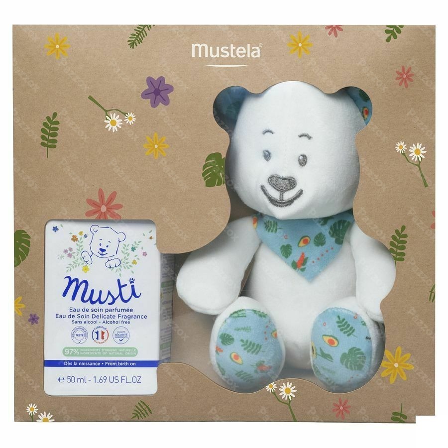 Mustela Musti Geparfumeerd Verzorgingswater Geschenkpakket 50ml