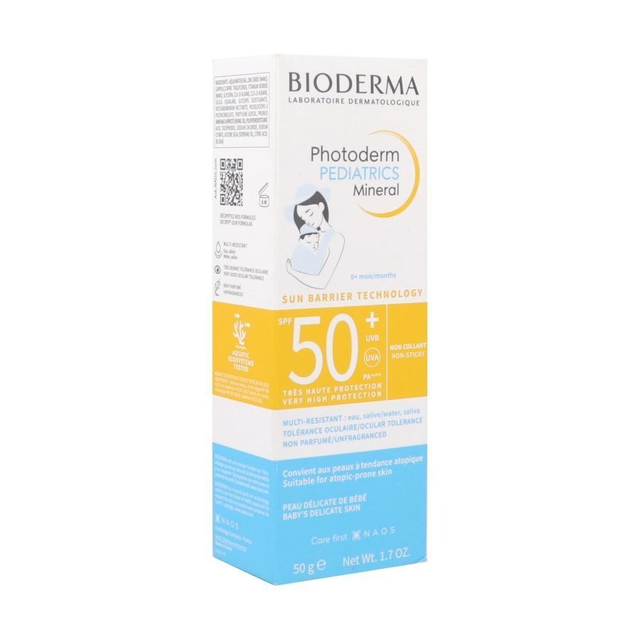 Bioderma Photoderm Pediatrics Minerale Zonncrème SPF50+ 50g