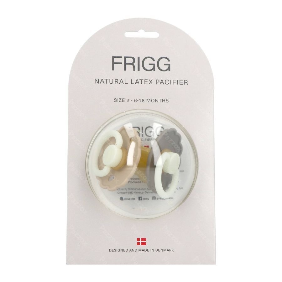 Frigg Daisy Night Fopspenen Latex T2 Porto/crois 2