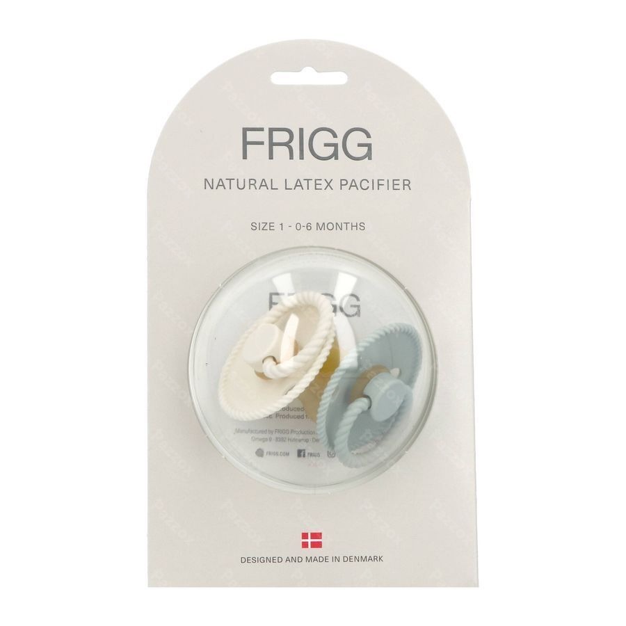 Frigg Rope Fopspenen Latex T1 Cream/sage 2