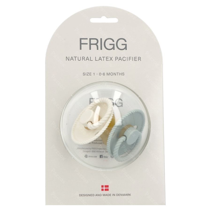 Frigg Rope Fopspenen Latex T1 Cream/sage 2