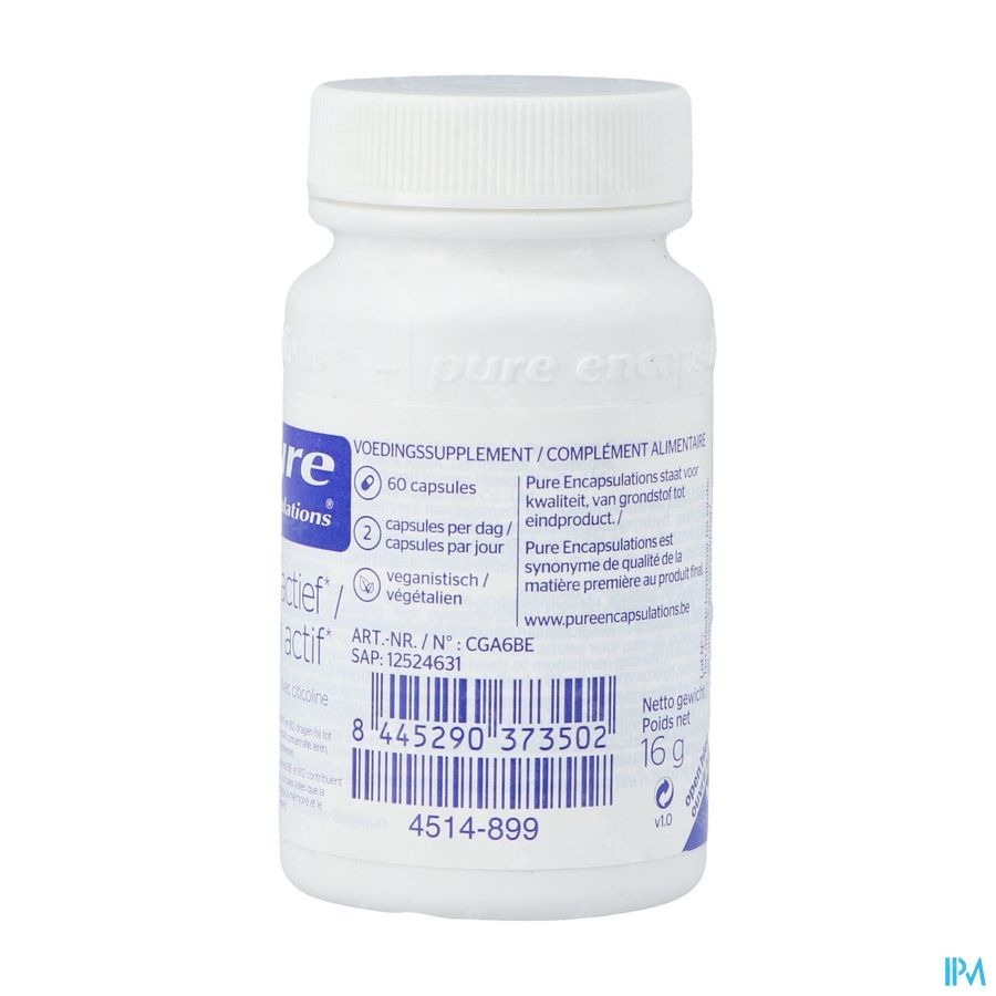 Pure Encapsulation Cogni actief 60 capsules