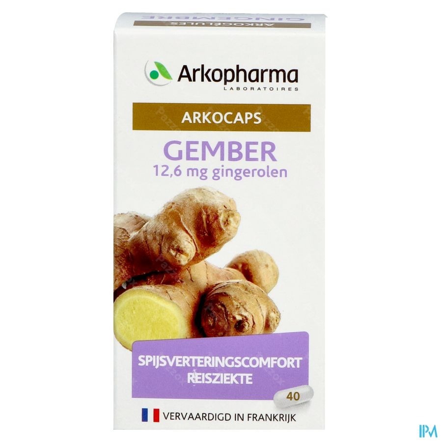 Arkocaps Gember 40 Capsules