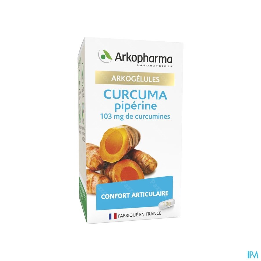 Arkopharma Arkocaps Curcuma Piperine 130 Capsules