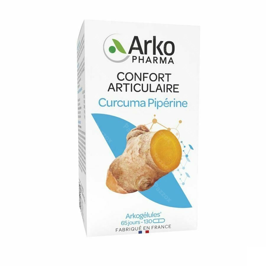 Arkopharma Arkocaps Curcuma Piperine 130 Capsules