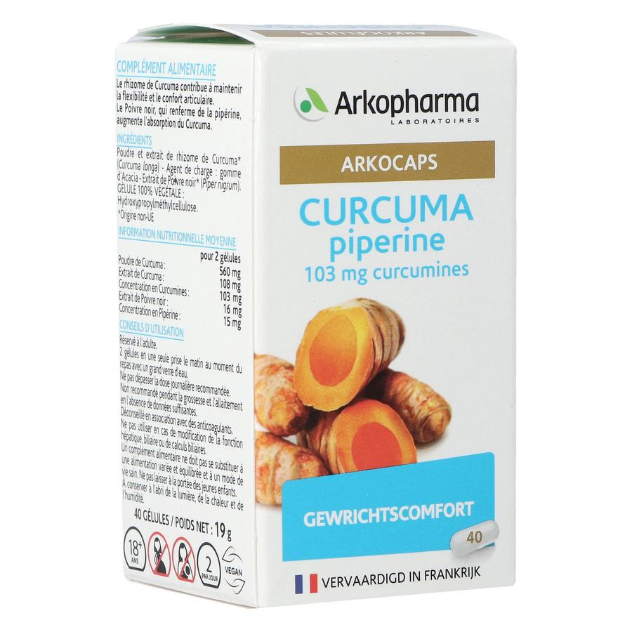 Arkocaps Curcuma 40 Capsules