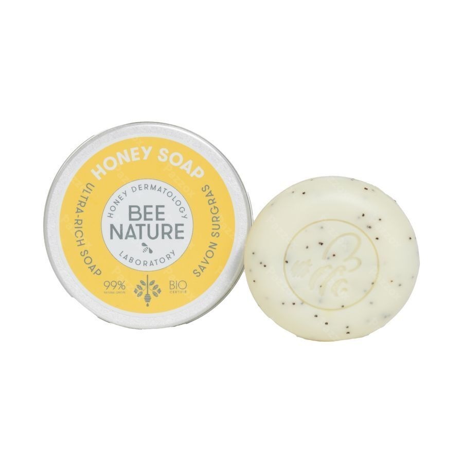 Bee Nature Overvette Zeep Honey 100g