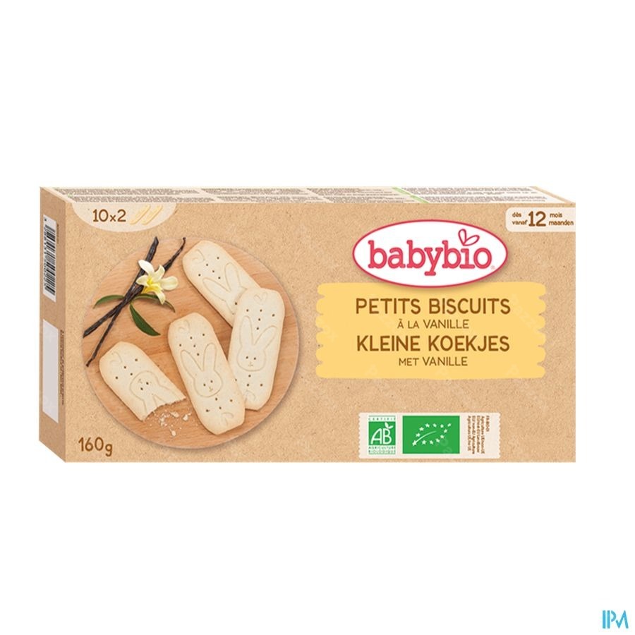 Babybio Babykoekjes Vanille +12m 160g