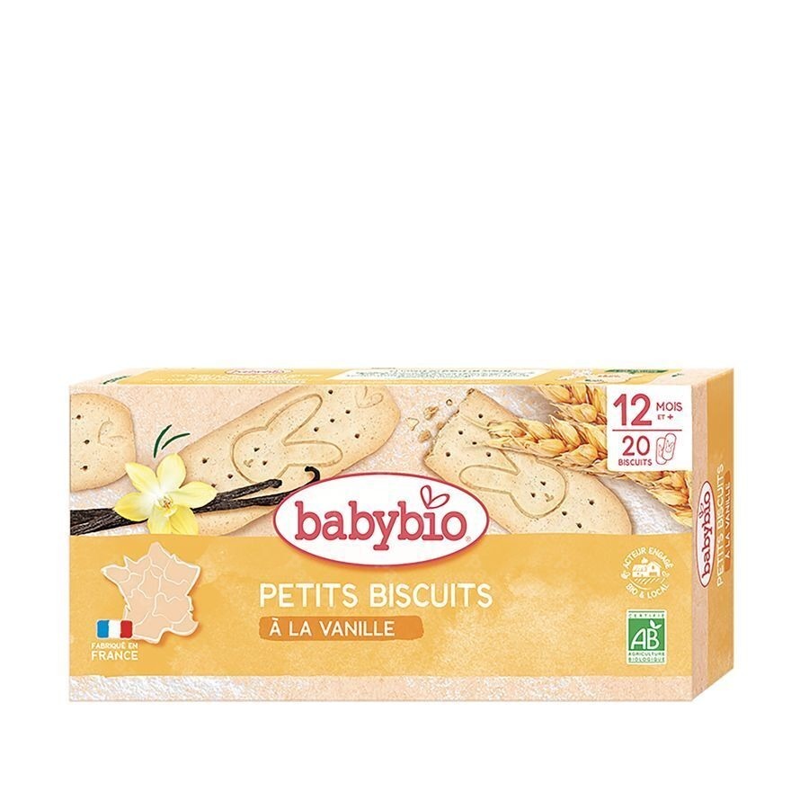 Babybio Babykoekjes Vanille +12m 160g