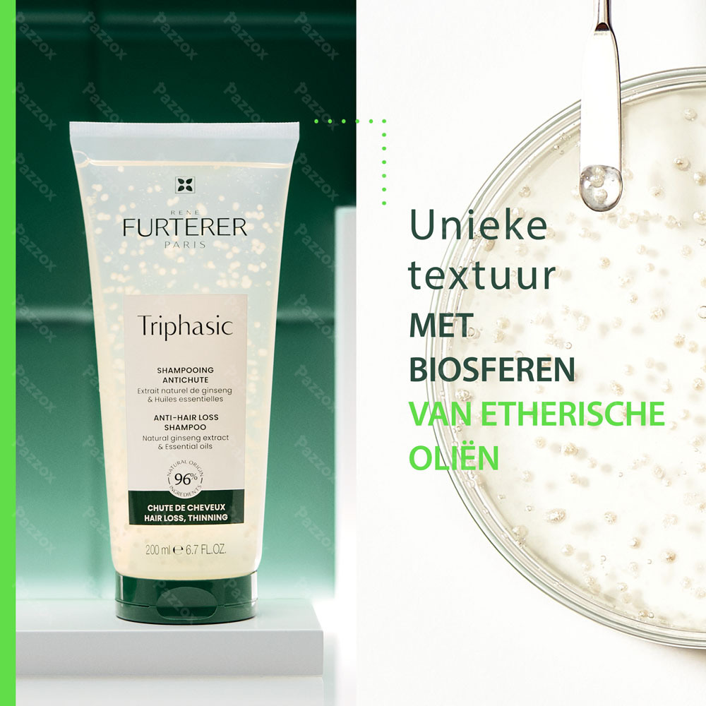 Furterer Triphasic Shampoo Tegen Haaruitval 200ml