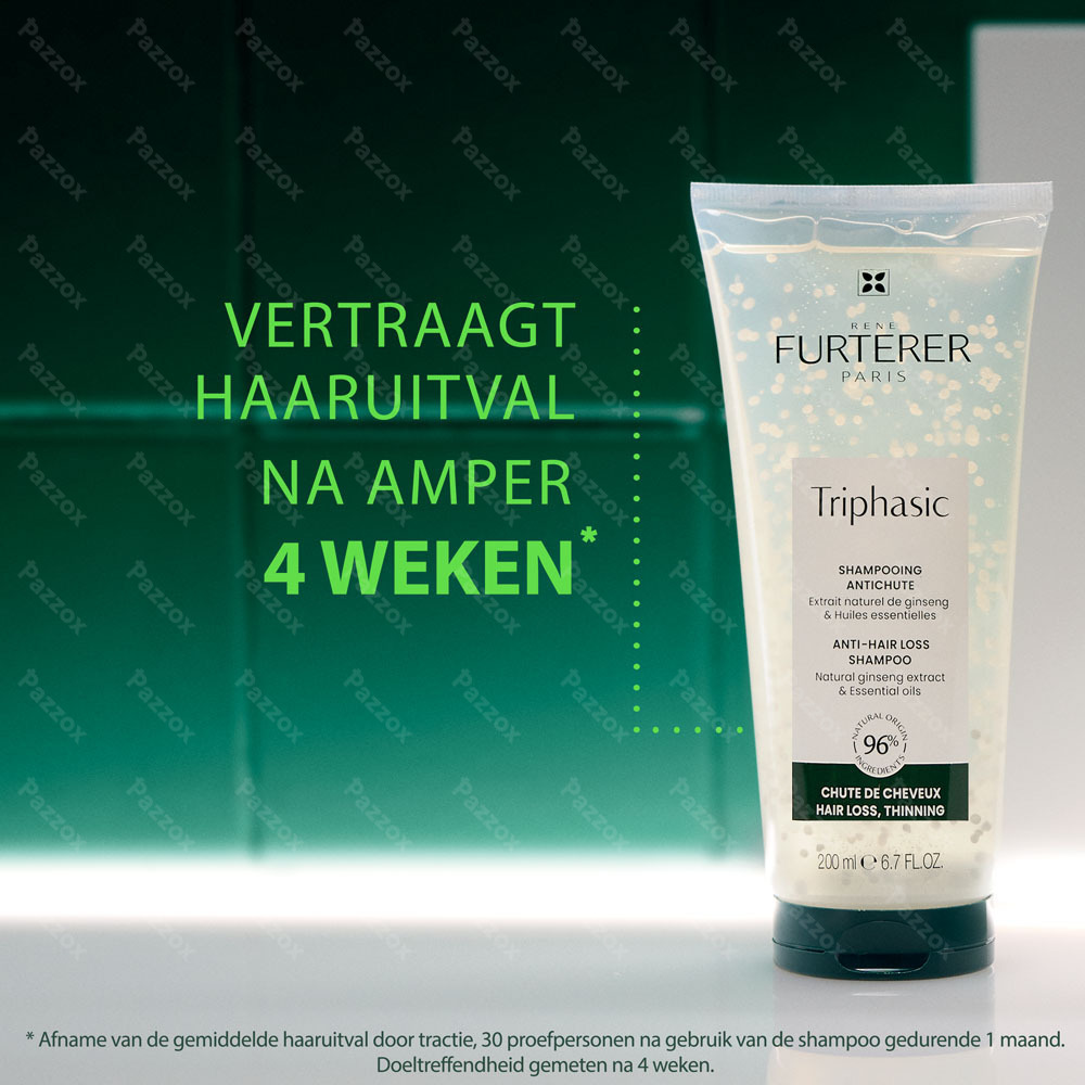 Furterer Triphasic Shampoo Tegen Haaruitval 200ml