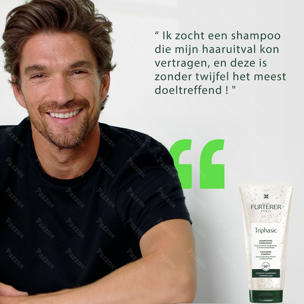 Furterer Triphasic Shampoo Tegen Haaruitval 200ml