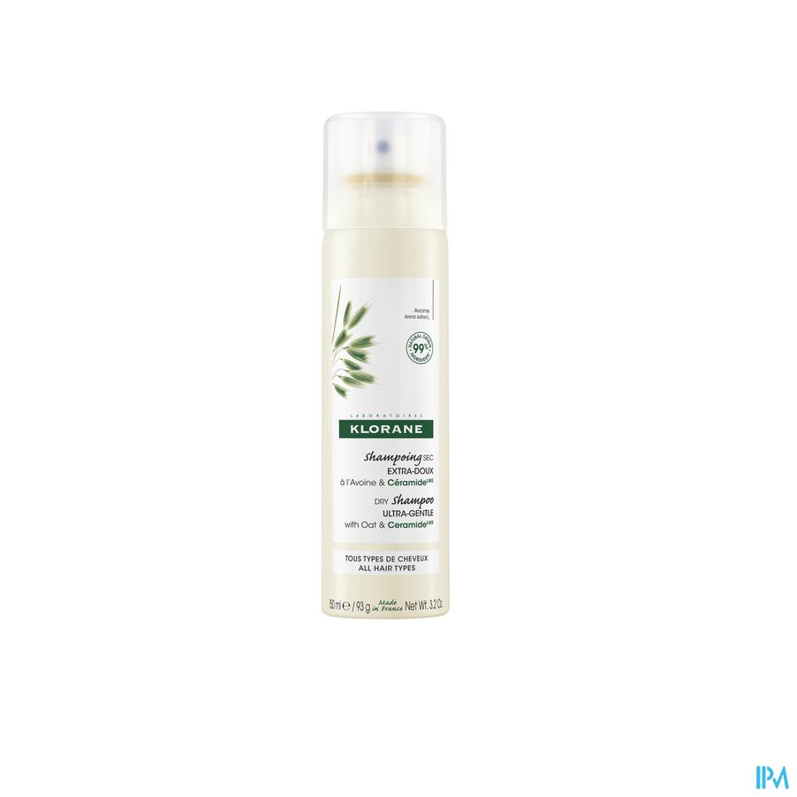 Klorane Capillaire Droogshampoo Havermelk & Ceramide 150ml
