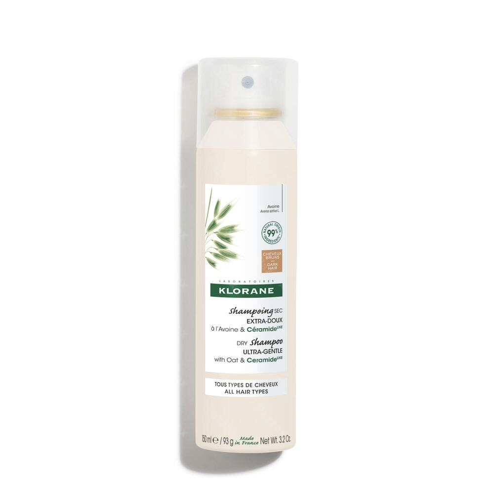 Klorane Capillaire Getinte Droogshampoo Bruin Haar 150ml