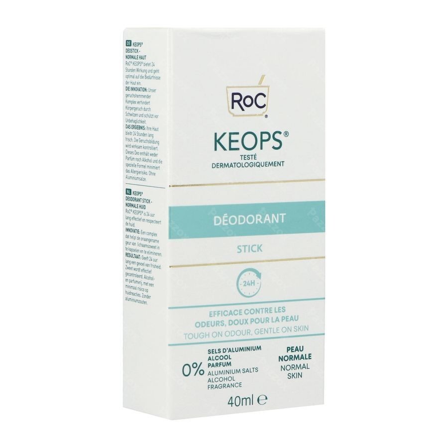 Roc Keops Deo Stick 40ml Nf