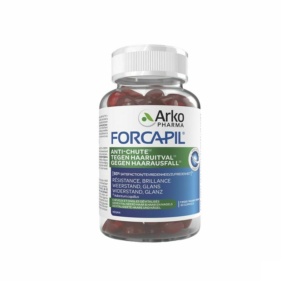 Arkopharma Forcapil Anti-haaruitval 60 Gummies