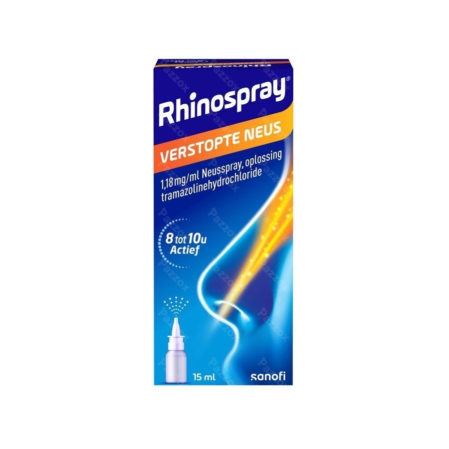 Rhinospray Verstopte Neus 1,18mg/ml Neusspray 15ml