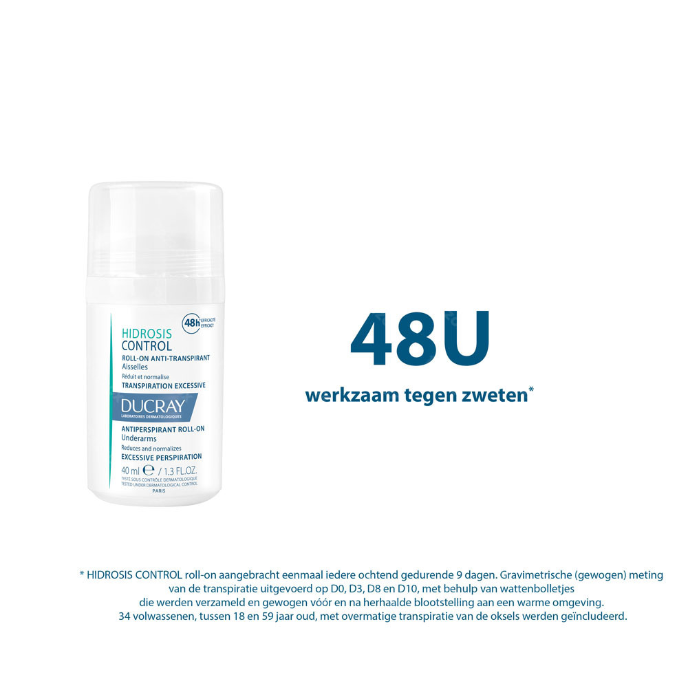 Ducray Hidrosis Control Roll-On 40ml