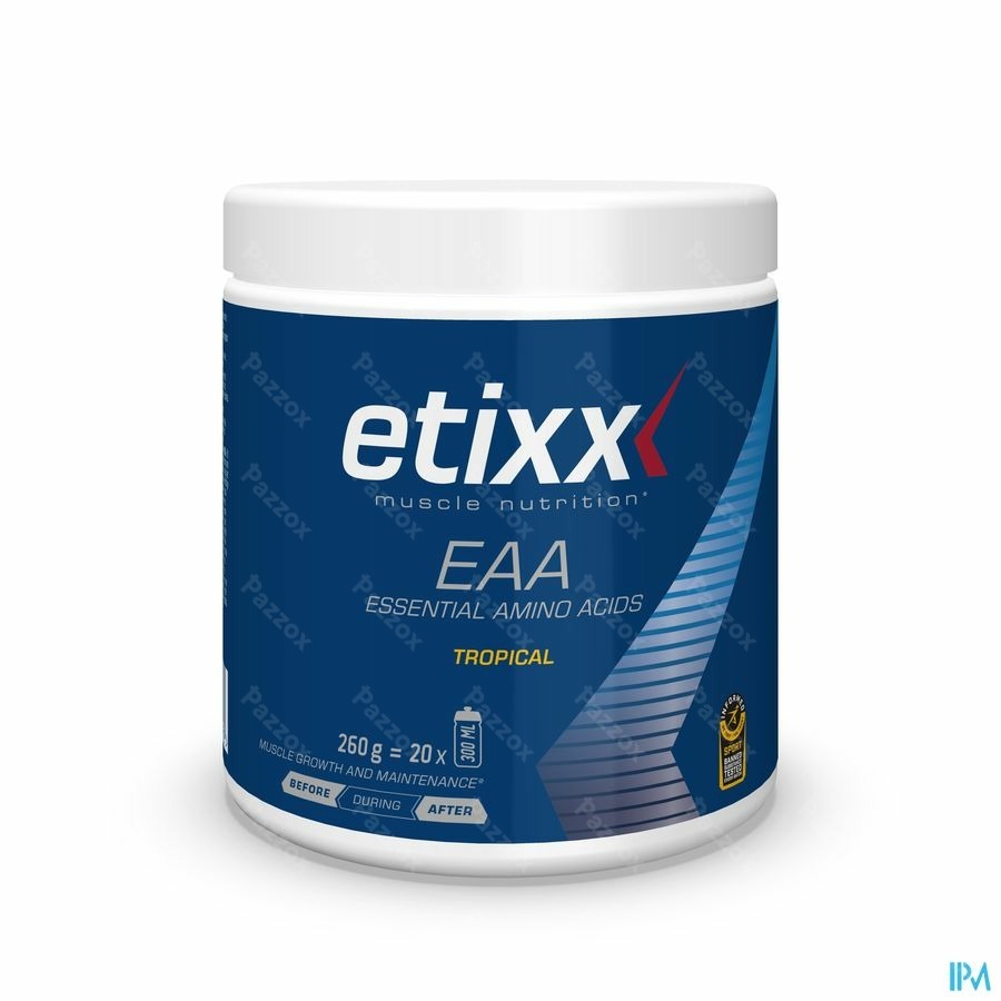 Etixx Essentiële Aminozuren Tropical Poeder 260gr