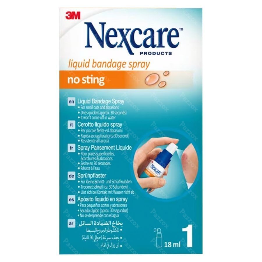Nexcare Vloeibaar Verband Spray 18ml Lbs-18