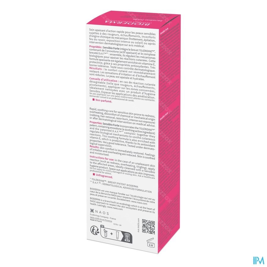 Bioderma Sensibio Forte Creme 40ml
