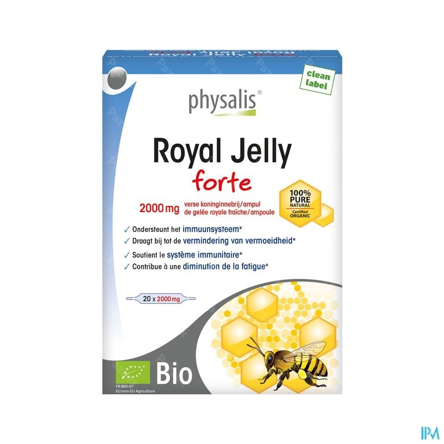 Physalis Royal Jelly Forte 10ml 20 Ampullen 