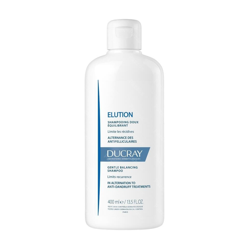 Ducray Elution Zachte Evenwichtherstellende Shampoo 400ml