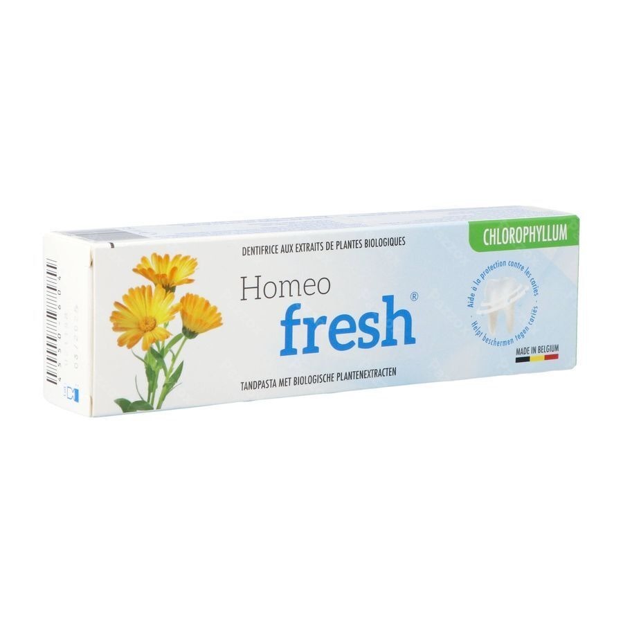Homeofresh Tandpasta Chlorophyllum Tube 75ml Nf