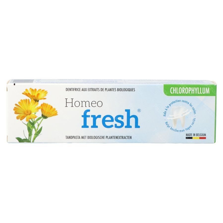 Homeofresh Tandpasta Chlorophyllum Tube 75ml Nf