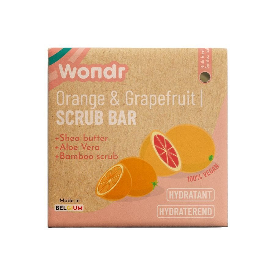 Wondr Shower Scrub Juicy Orange 110g