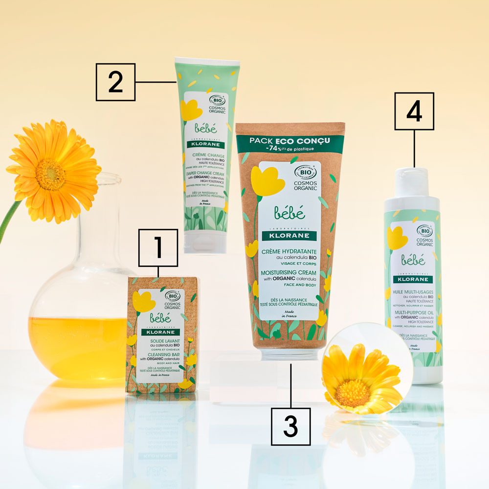 Klorane Bb Olie Multifunctioneel Bio 200ml