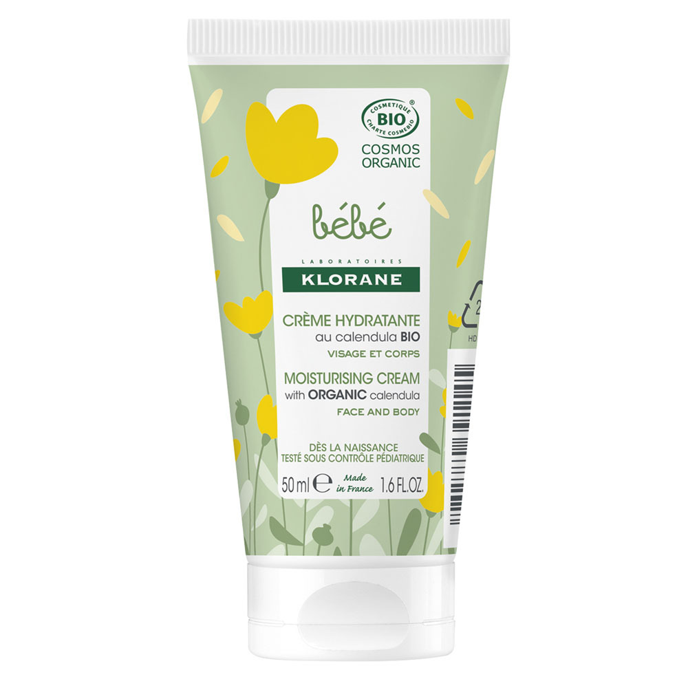 Klorane Bb Hydraterende Creme Bio 50ml