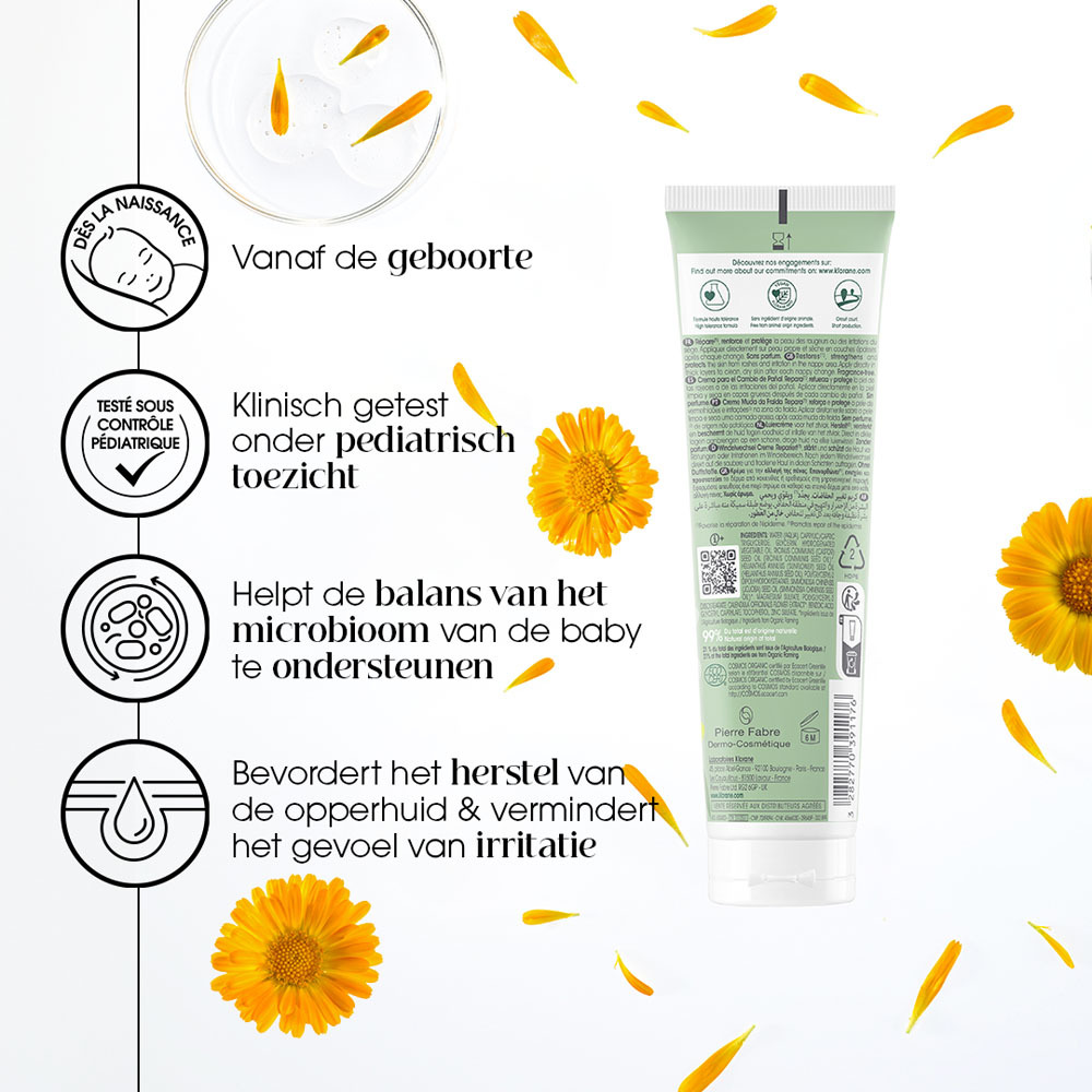 Klorane Bb Luiercreme Bio 100ml