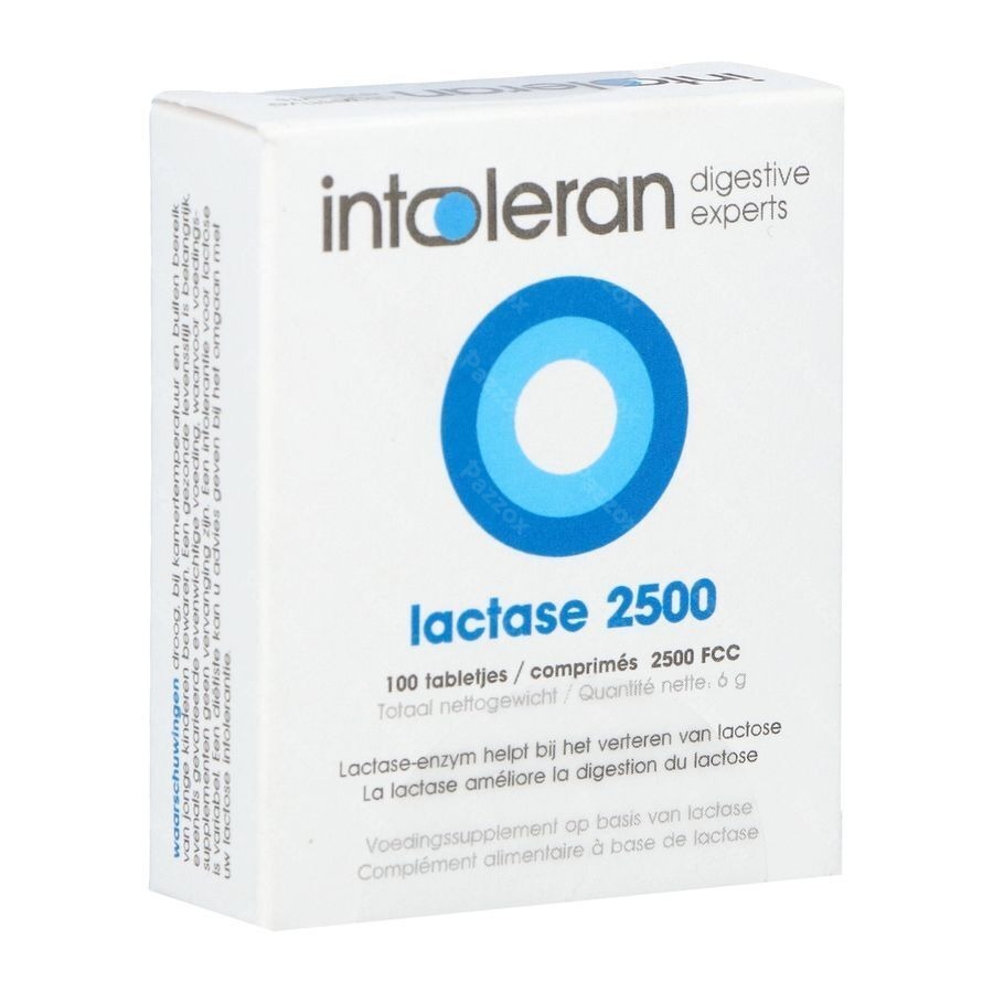 Intoleran Lactase 2500 100 Tabletten