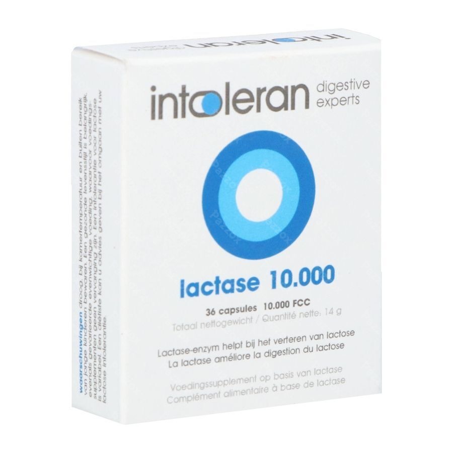 Intoleran Lactase 10 000 36 Capsules