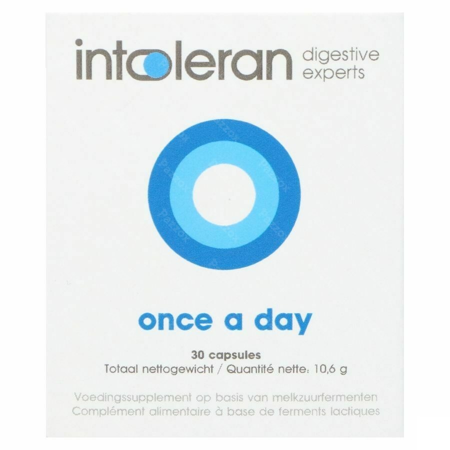 Intoleran Once A Day 30 Capsules