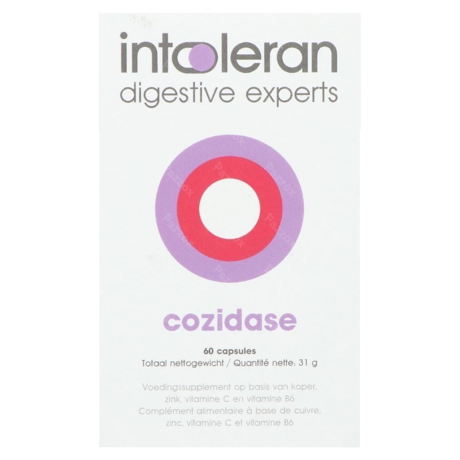 Intoleran Cozidase 60 Capsules