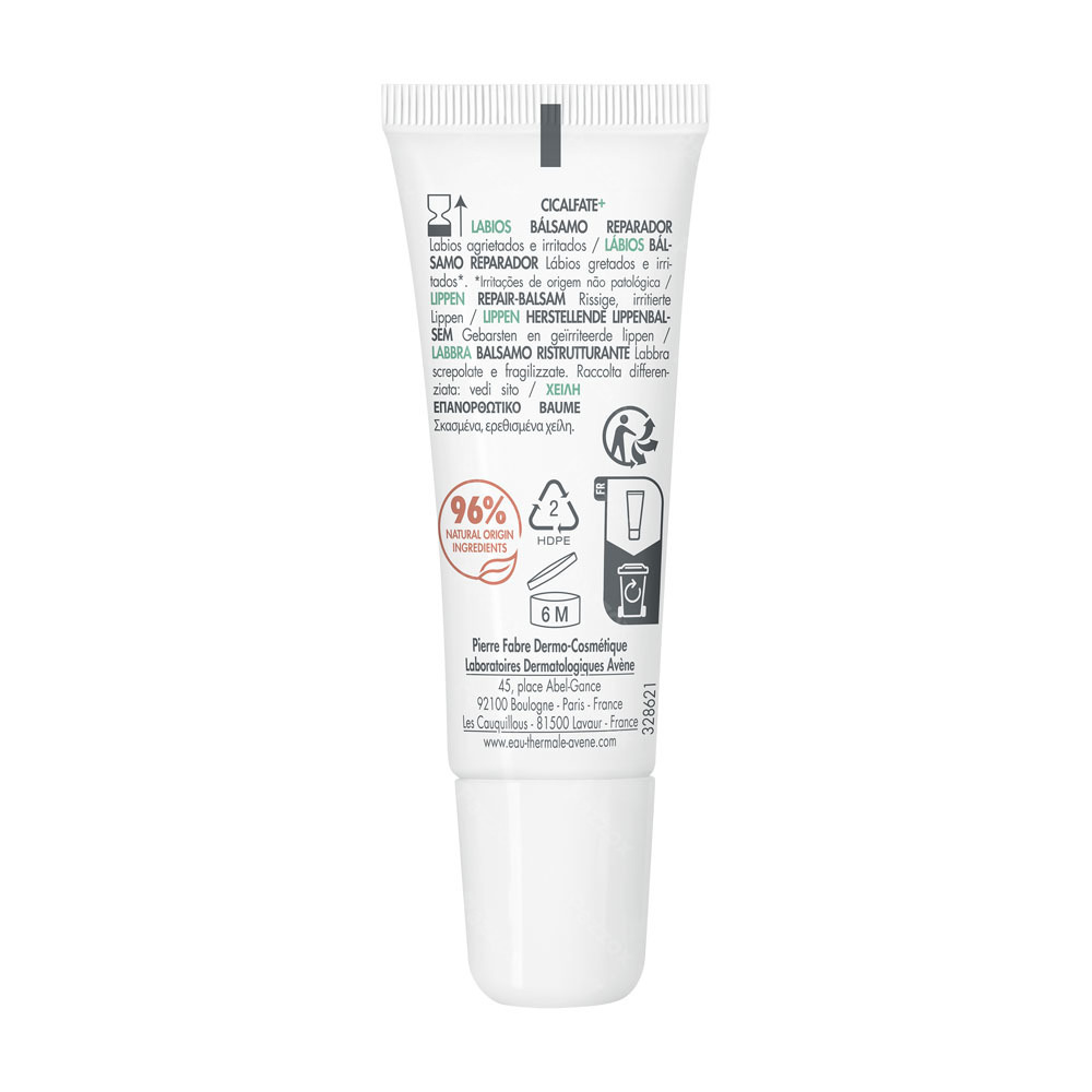 Avène Cicalfate Lippenbalsem, Gebarsten en geïrriteerde lippen 10ml