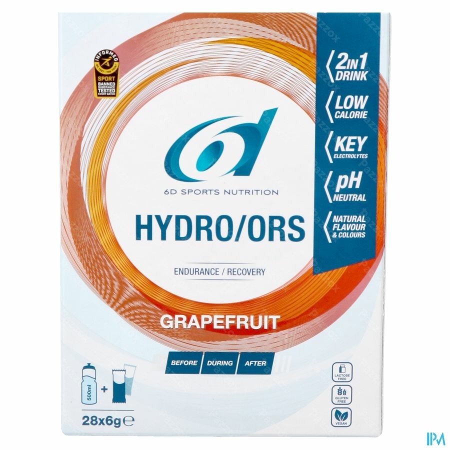 6d Hydro Ors Grapefruit Zakje 28x6g