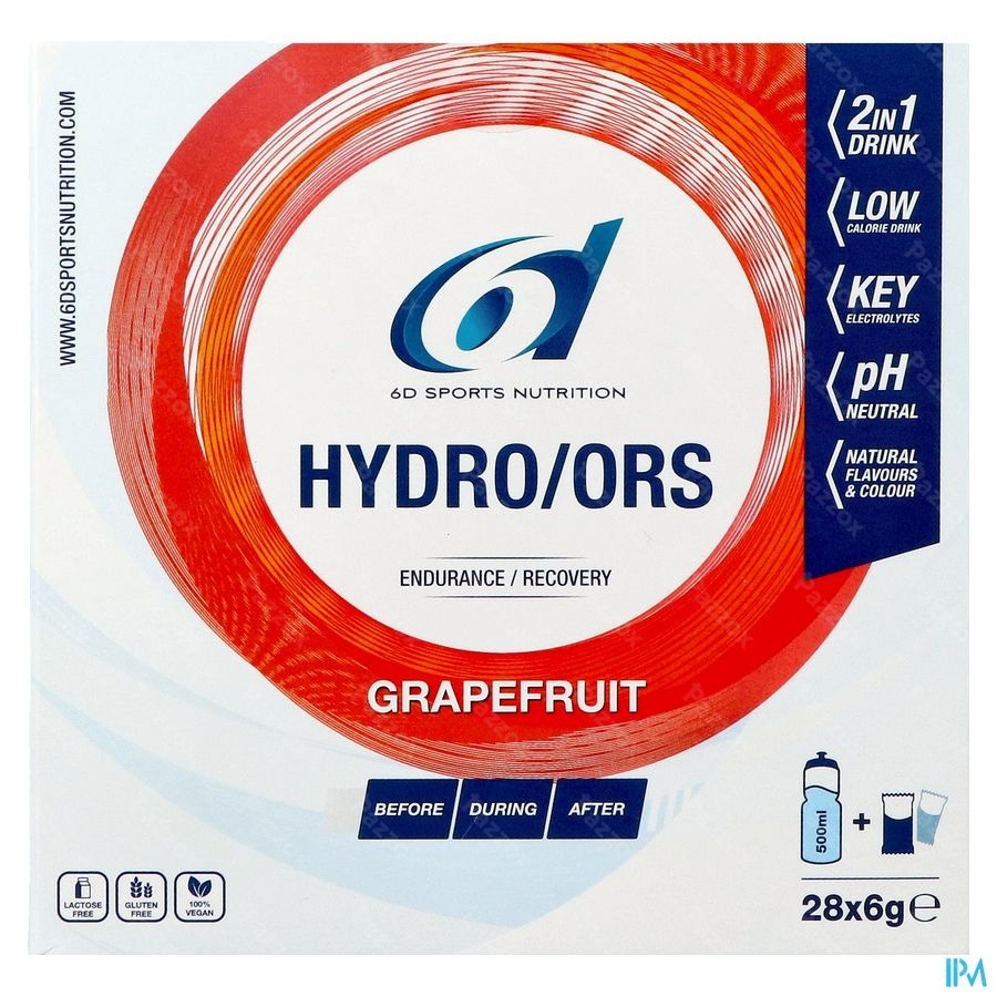 6d Hydro Ors Grapefruit Zakje 28x6g