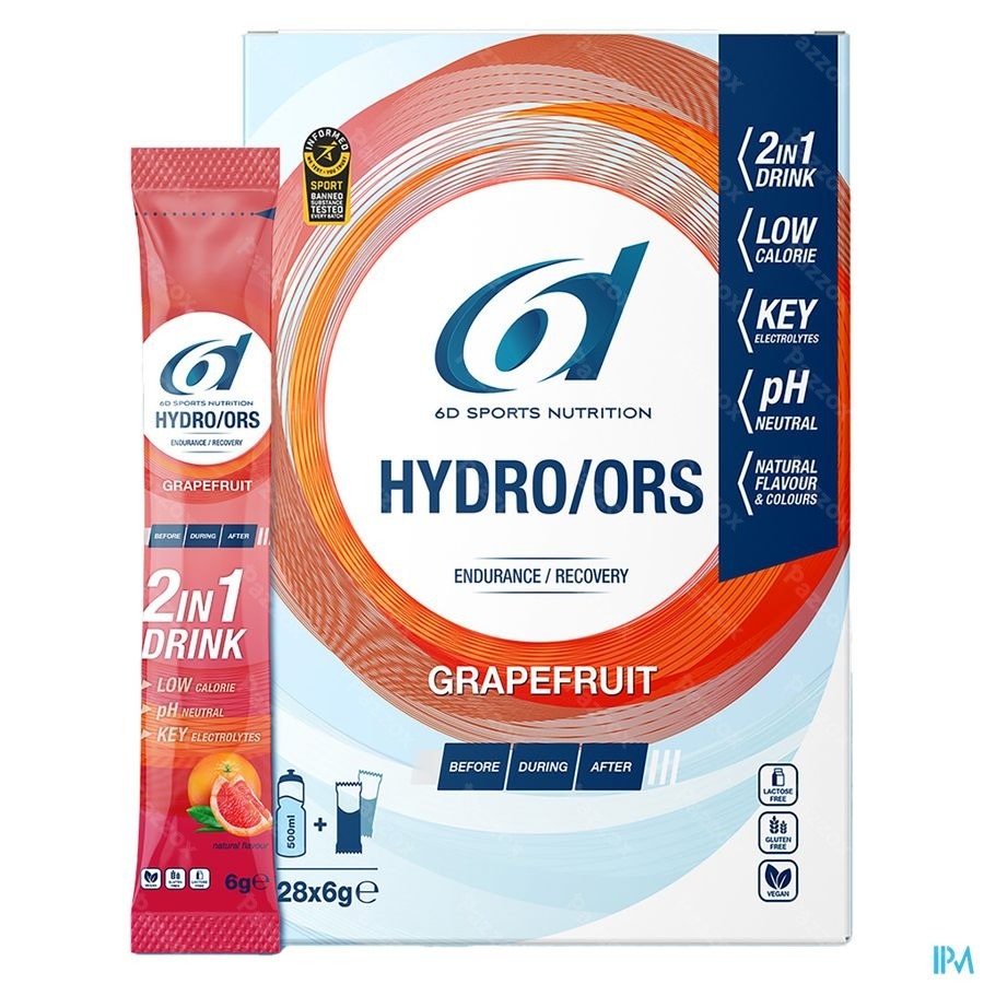 6d Hydro Ors Grapefruit Zakje 28x6g