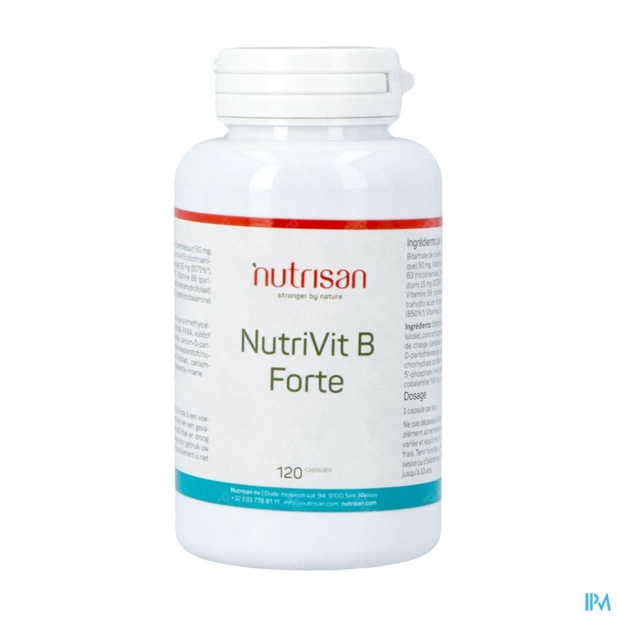 Nutrivit B Forte V-caps 100+20 Gratis Nutrisan