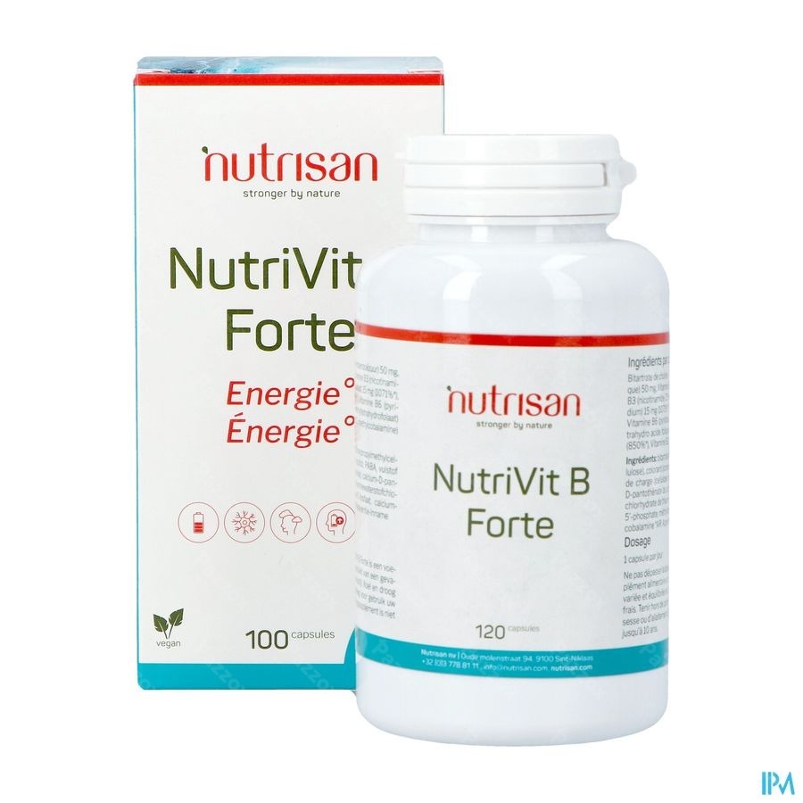 Nutrivit B Forte V-caps 100+20 Gratis Nutrisan